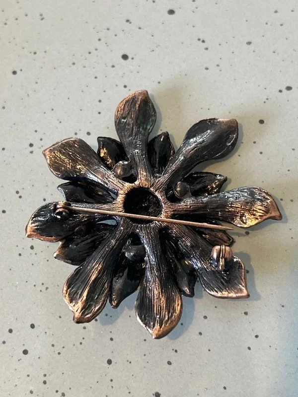 Broche rétro fantaisie – photo 2